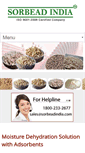 Mobile Screenshot of molecularsievedesiccants.com